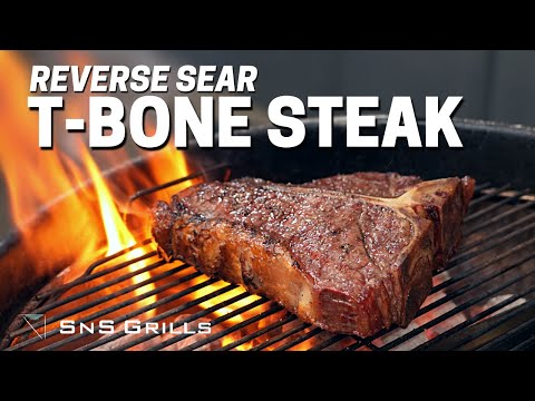 The BEST Way To Cook T Bone Steak PERFECTLY! Reverse Sear T Bone Steak Recipe