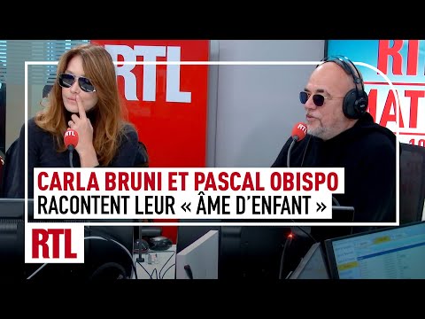 Carla Bruni et Pascal Obispo racontent leur "Âme d'enfant"
