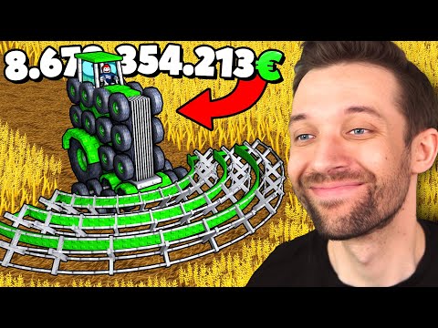 Benx Baut einen RASENMÄHER um REICH zu WERDEN in Roblox Build a Tractor