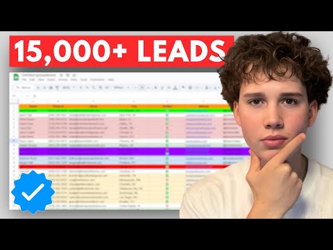 How I scrape 15,000+ verified leads in 5 minutes