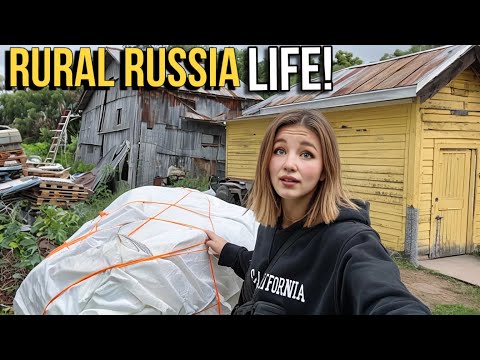 Moving to a New House in Our Village IN SIBERIA! Our New Garden and Farm🐄