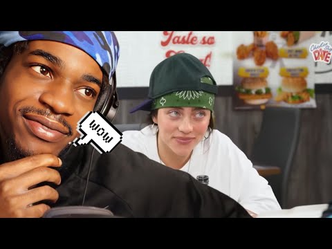 Metri reacts to Billie Eilish Chicken Shop date  *interviewer freaky asl wtf 😭*