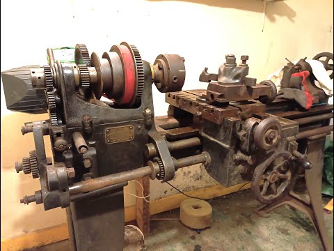 Getting A First World War Drummond Metal Working Lathe Going Again