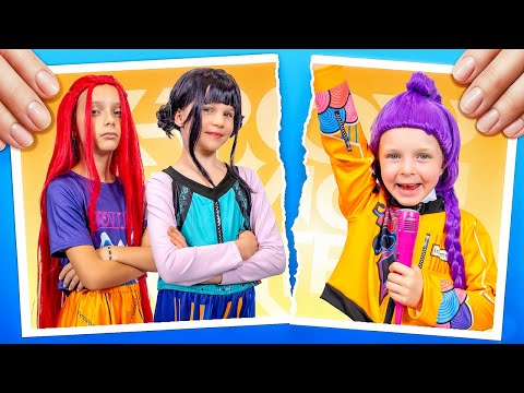 KPop Demon Hunters Dance Challenge! 💃⚡ Good Team vs Dark Team – Magic of Friendship