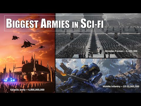 Top 15 Biggest Human Armies in Science fiction
