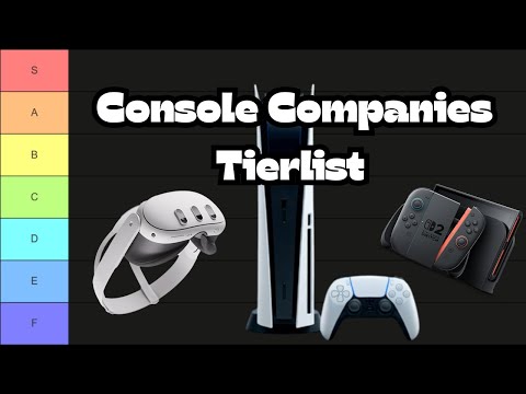 Console Companies Tierlist