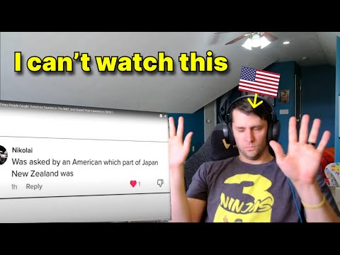 American reacts to "American Tourists caught in the wild" [part 3]