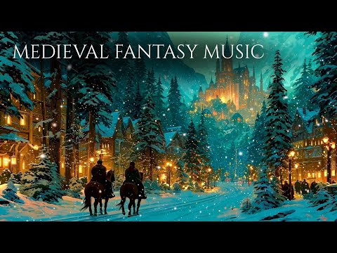 Medieval Music — Christmas Fantasy in a Snowy Kingdom | Relaxing Celtic Winter Ambience for Study