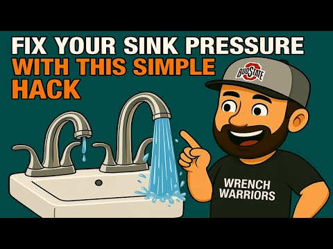 Simple Fix To Increase Water Pressure In Your Faucets