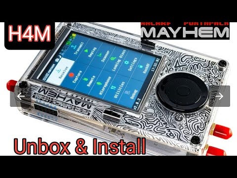 H4M - HacRf  Portapack - Unbox / Test /Update & Overview