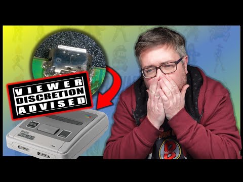 Somebody's Been in This SNES MINI Before...