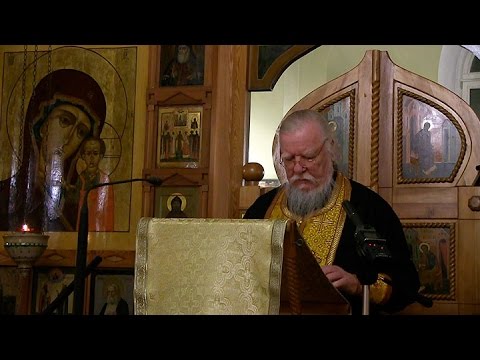 Проповедь о трёх уроках Господа нашего Иисуса Христа (2016.11.19)