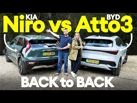 GROUP TEST: BYD ATTO 3 vs KIA NIRO EV – shootout shock! | Electrifying