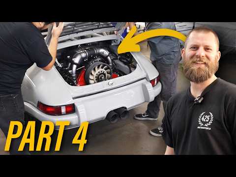 THE MOTOR IS IN!! 1970 Porsche 911 RSR Build | Part 4
