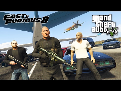 FAST & FURIOUS 8: THE FATE OF THE FURIOUS!! (GTA 5 Mods)