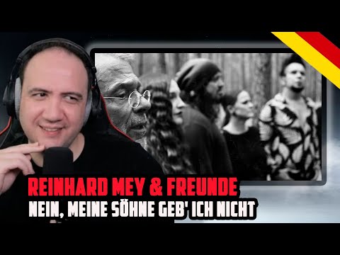 🇩🇪 Reinhard Mey & Freunde - Nein, meine Söhne geb' ich nicht [Offizielles Video] | T Paul Reacts