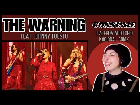 THEY KEEP RAISING THE BAR! | Consume |THE WARNING Live from Auditorio Nacional, CDMX