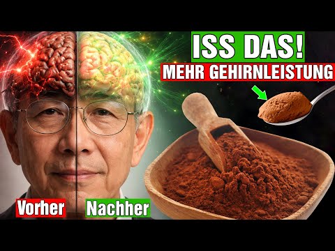 Japans ältester Arzt: Kein Gedächtnisverlust, keine Demenz! 8 Lebensmittel jetzt essen