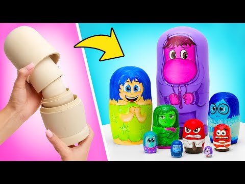 Want to Bring Emotions to Lifeπ? Magic of Inside Out Doll Crafts with Slick Slime Sam's Maker World