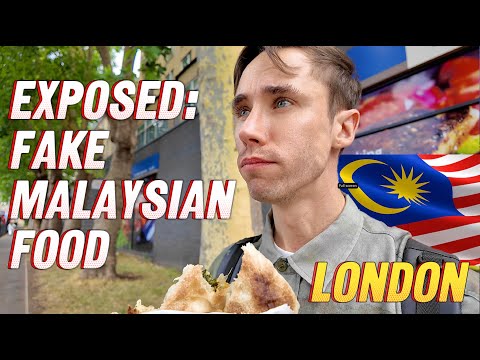 Is this REAL or FAKE Malaysian Food in London? 🇲🇾 🇬🇧 (We expose FAKE Malaysian food()