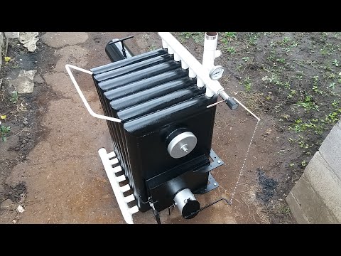 An EXTRAORDINARY heating boiler made from an ordinary rusty pipe with excellent efficiency, made ...