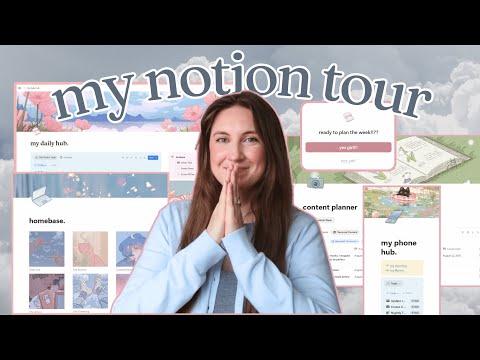 My Notion Tour | Simple, Aesthetic Life Dashboard in Notion Walkthrough!!!