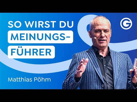 Charisma: SO überzeugst du mit Rhetorik & Gestik // Matthias Pöhm