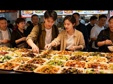 成都夫妻卖快餐，15元22道菜任意吃，尊老爱幼生意火爆！【好食勇哥】