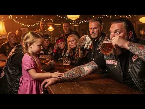 Little Girl Touched a Biker’s Tattoo and Said “That’s My Dad” — The Whole Bar Fell Silent