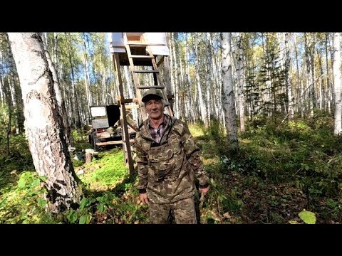 Четыре МЕДВЕДЯ. Достроил ВЫШКУ. Такого я ещё не видел.