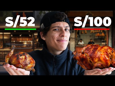 Trying Grilled Chicken for S/52 vs S/100