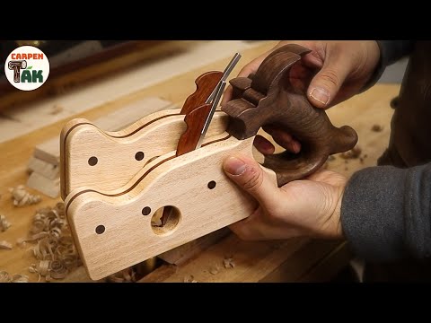 ⚡[DIY] I made a pair of groove planes for the boxmaker/ Woodworking / ASMR