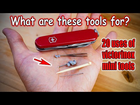 20 Uses of Victorinox SAK Mini Tools That Few People Know About