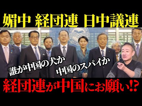 Who is China's dog or spy? Is Keidanren asking China for help? Pro-China Keidanren Japan-China Pa...