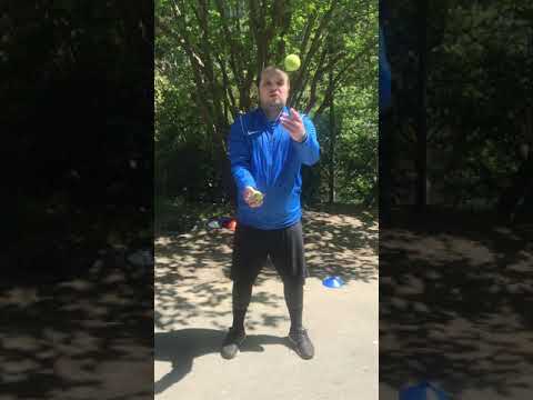 Комплекс упражнений на развитие реакции движений,ловкости и координации с теннисными мячами