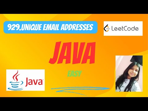 929.Unique Email Addresses || Java || LeetCode || Easy Way#leetcode #leetcodejava