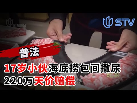 海底捞天价索赔案：17岁小伙海底捞包间撒尿，220万天价赔偿！#庭审纪实 20251022 FULL