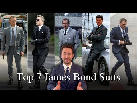 The 7 Most Stylish James Bond Suits | Bond Style Breakdown