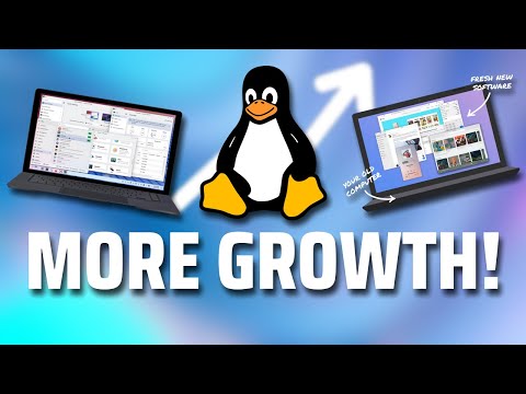 The Linux desktop is growing even more! Why is that?