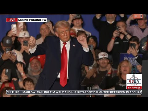 FULL: President Trumps Full Speech at Rally in Mount Pocono, Pennsylvania. - 12/9/2025