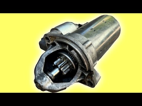 The starter does not turn (turns poorly) when hot