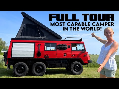 See Inside The RAREST 6x6 Overland Expedition Vehicle: Pinzgauer 718K Tour