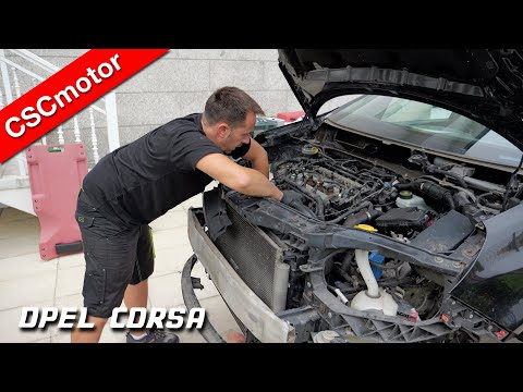 We start with the mechanics of the Opel Corsa