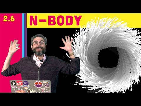 2.6 Mutual Attraction - The Nature of Code