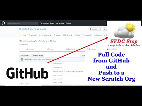 Pull source from GitHub and setup a new Scratch Org | Salesforce Tutorial CI/CD