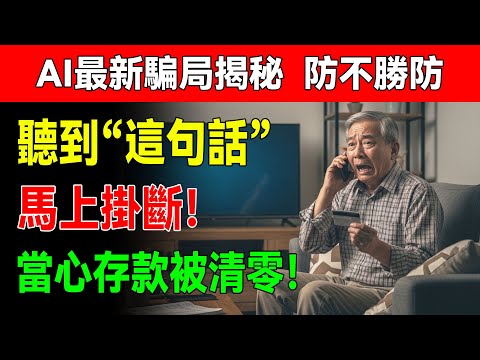 30年退休刑警警告：接到陌生電話，對方問「這句話」請立刻掛斷！不然養老錢就危險了！#防詐騙 #電信詐騙#退休金安全