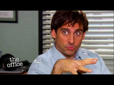 Michael Scott being the ultimate office gossip