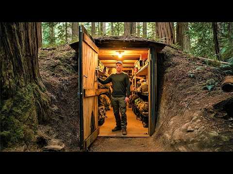 No One Can Find Me: Building the Most Secret Underground Bunker in the Wild