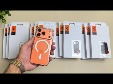 Spigen Cases for the iPhone 17 Pro!!!