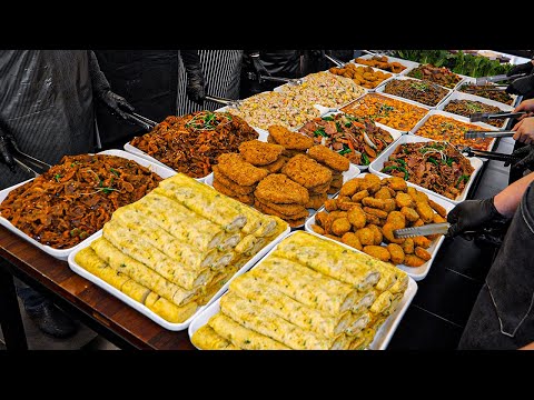 Unbelievable Food Prep!! Top 8 All You Can Eat Buffets You Have to Try / Korean street food